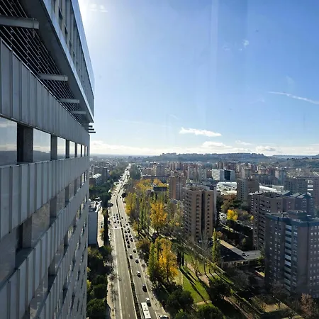 公寓 Piso 21 Vistas 360º Parking Gratis 巴利亚多利德